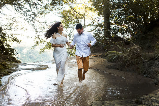 Bastidores Ensaio pré casamento Aline e Rafael